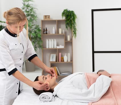 Relaxing facial care